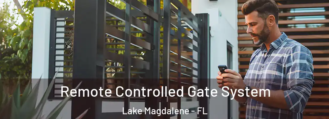 Remote Controlled Gate System Lake Magdalene - FL